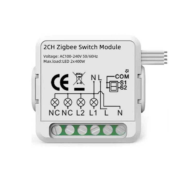 Intelligentes Schaltmodul für Alexa / Google Home / Tuya Smart Life APP, 1-Kanal WiFi, 2-Kanal WiFi, 3-Kanal WiFi, 4-Kanal WiFi, 1-Kanal Zigbee, 2-Kanal Zigbee, 3-Kanal Zigbee, 4-Kanal Zigbee