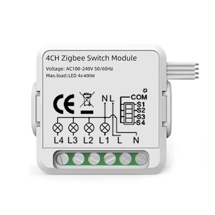 Intelligentes Schaltmodul für Alexa / Google Home / Tuya Smart Life APP, 1-Kanal WiFi, 2-Kanal WiFi, 3-Kanal WiFi, 4-Kanal WiFi, 1-Kanal Zigbee, 2-Kanal Zigbee, 3-Kanal Zigbee, 4-Kanal Zigbee