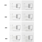 Intelligentes Schaltmodul für Alexa / Google Home / Tuya Smart Life APP, 1-Kanal WiFi, 2-Kanal WiFi, 3-Kanal WiFi, 4-Kanal WiFi, 1-Kanal Zigbee, 2-Kanal Zigbee, 3-Kanal Zigbee, 4-Kanal Zigbee