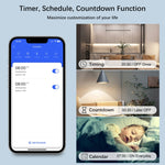 Intelligentes Schaltmodul für Alexa / Google Home / Tuya Smart Life APP, 1-Kanal WiFi, 2-Kanal WiFi, 3-Kanal WiFi, 4-Kanal WiFi, 1-Kanal Zigbee, 2-Kanal Zigbee, 3-Kanal Zigbee, 4-Kanal Zigbee