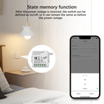 Intelligentes Schaltmodul für Alexa / Google Home / Tuya Smart Life APP, 1-Kanal WiFi, 2-Kanal WiFi, 3-Kanal WiFi, 4-Kanal WiFi, 1-Kanal Zigbee, 2-Kanal Zigbee, 3-Kanal Zigbee, 4-Kanal Zigbee