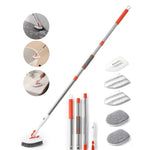 Duschreinigungsbürste mit 132 cm verstellbarem Griff Wannen-Fliesen-Schrubberbürste, Set 1, Set 2, Set 3, Set 4, Set 5