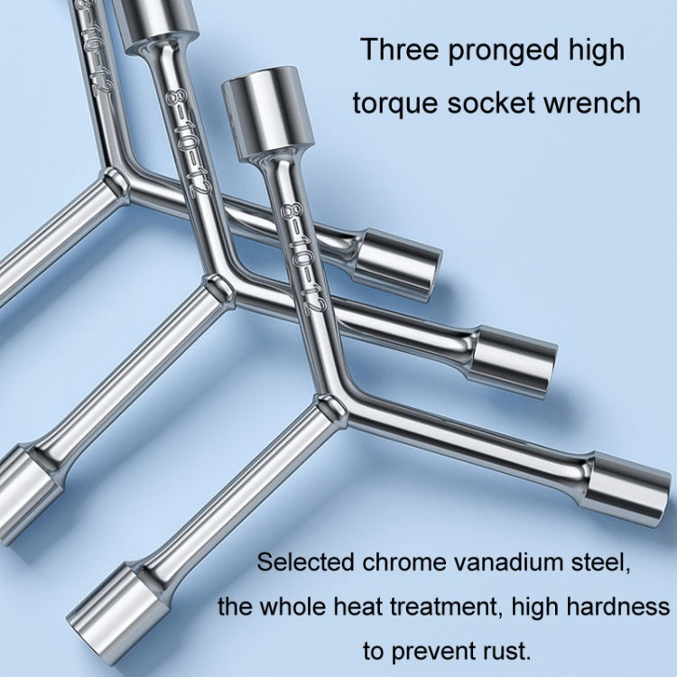 Kessel-Waschmaschinen-Demontage-Reinigungs-Reparaturwerkzeuge Multifunktionaler Schraubendreher Dreizack-Schlüssel, 5-teilig/Set