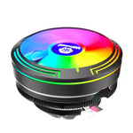 LED Bunte Licht 4-Pin Kühler Desktop CPU Kühlventilator, Ice Blade W120