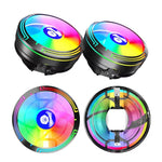 LED Bunte Licht 4-Pin Kühler Desktop CPU Kühlventilator, Ice Blade W120