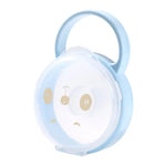 Baby Cartoon Panda Schnuller-Aufbewahrungsbox Tragbare Schnuller Transparente Staubbox