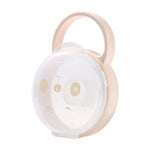 Baby Cartoon Panda Schnuller-Aufbewahrungsbox Tragbare Schnuller Transparente Staubbox
