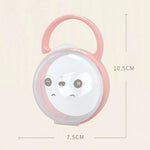 Baby Cartoon Panda Schnuller-Aufbewahrungsbox Tragbare Schnuller Transparente Staubbox