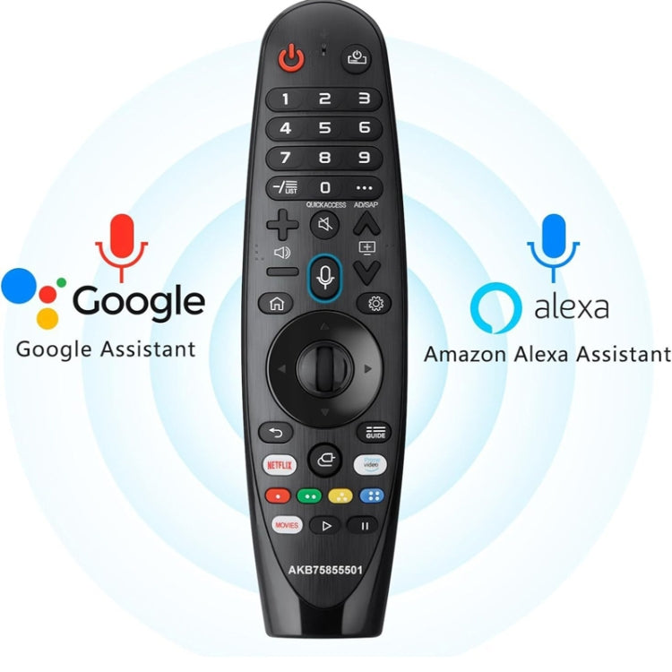 Für LG TV Bluetooth Handheld Infrarot Sprach Multifunktionsfernbedienung, AKB75855501 Sprache