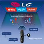 Für LG TV Bluetooth Handheld Infrarot Sprach Multifunktionsfernbedienung, AKB75855501 Sprache