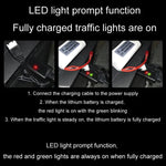 11,1 V 2 A 3S Lithium-Akku-USB-Ladegerät mit Leuchte, 4-poliger Stecker
