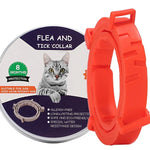 Floh- und Zeckenhalsband für Hunde und Katzen mit Aluminiumetui, 72 cm Grau, 72 cm Orange, 72 cm Blau, 38 cm Orange, 38 cm Rosa, 38 cm Blau