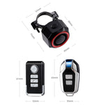 Fahrrad Smart Rücklicht Diebstahlalarm Bremswarnleuchte, WL03C Fernbedienung, WL03C Set + Silikon Fernbedienung, WL09C Fernbedienung