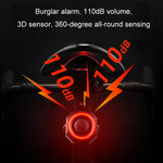 Fahrrad Smart Rücklicht Diebstahlalarm Bremswarnleuchte, WL03C Fernbedienung, WL03C Set + Silikon Fernbedienung, WL09C Fernbedienung