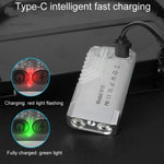 V10 Portable Keychain Light USB Rechargeable Bright Mini Flashlight