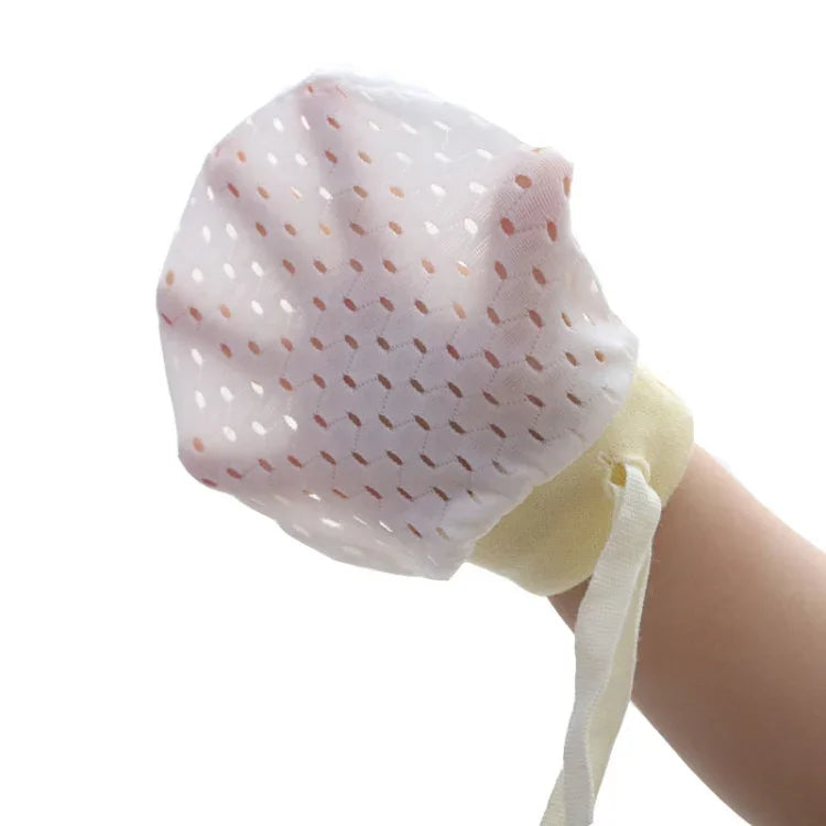 Anti-Kratz-Handschuhe aus Mesh für Neugeborene, atmungsaktiv, elastisch, verstellbar, für 0-18 Monate (Rosa), für 0-18 Monate (Gelb), für 0-18 Monate (Blau), für 0-10 Monate (Rosa), für 0-10 Monate (Gelb), für 0-10 Monate (Blau)