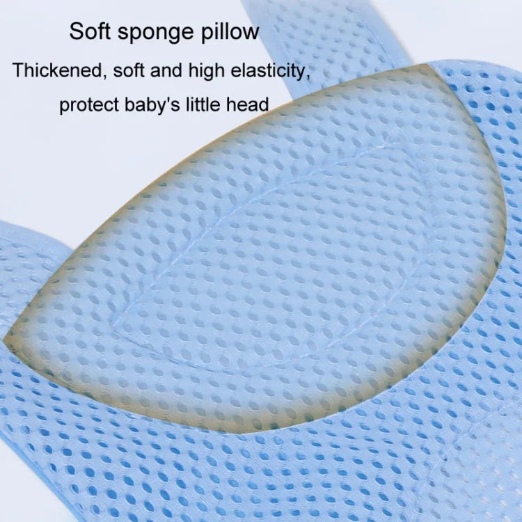 Baby-Badewannen-Bade-Stütznetzständer Neugeborenen-Anti-Rutsch-Hängematte, 5 Schnallen Blau, 5 Schnallen Rosa, 5 Schnallen Grün, T-Typ Blau, T-Typ Rosa, T-Typ Grün