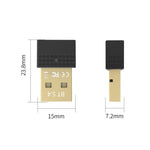 USB Bluetooth 5.4 Adapter Sender Empfänger Bluetooth Audio PC Adapter, Bluetooth 5.4