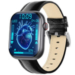 F70 Smartwatch mit 2,1-Zoll-Bildschirm, Blutzucker-/Blutsauerstoffmessung, SOS-Alarm und über 100 Sportmodi