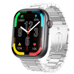 F70 Smartwatch mit 2,1-Zoll-Bildschirm, Blutzucker-/Blutsauerstoffmessung, SOS-Alarm und über 100 Sportmodi
