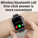 F70 Smartwatch mit 2,1-Zoll-Bildschirm, Blutzucker-/Blutsauerstoffmessung, SOS-Alarm und über 100 Sportmodi