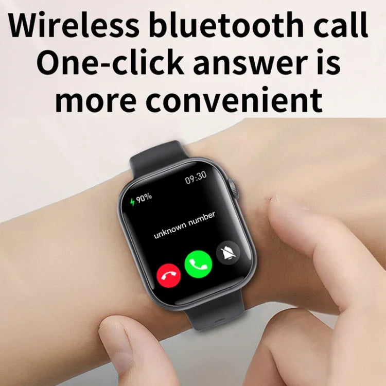 F70 Smartwatch mit 2,1-Zoll-Bildschirm, Blutzucker-/Blutsauerstoffmessung, SOS-Alarm und über 100 Sportmodi