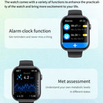 F70 Smartwatch mit 2,1-Zoll-Bildschirm, Blutzucker-/Blutsauerstoffmessung, SOS-Alarm und über 100 Sportmodi