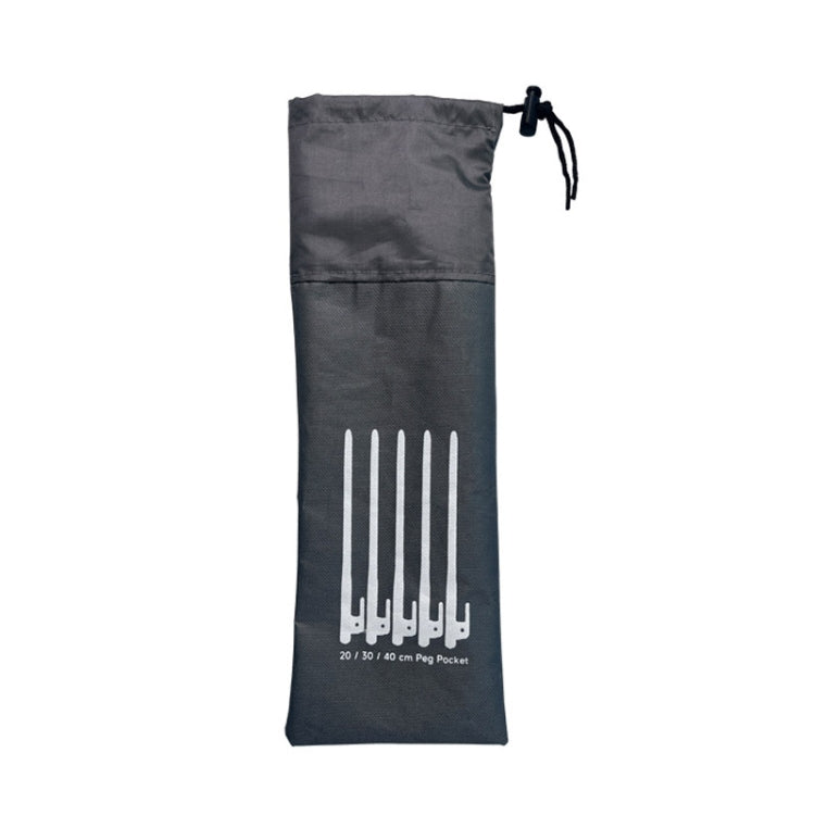Erdspieß Aufbewahrungstasche Outdoor Camping Zubehör Tragbare Handtasche, S 20cm, M 30cm, L 40cm