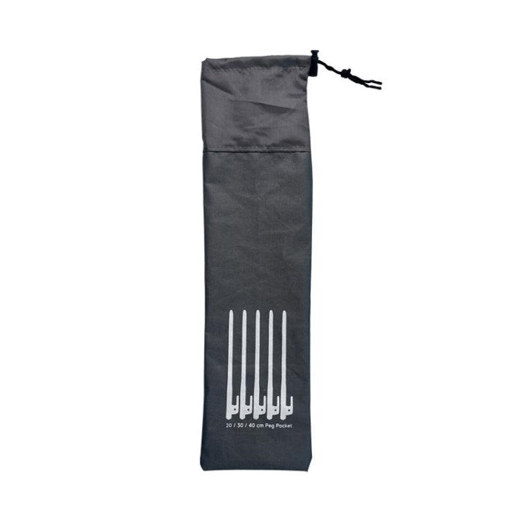 Erdspieß Aufbewahrungstasche Outdoor Camping Zubehör Tragbare Handtasche, S 20cm, M 30cm, L 40cm