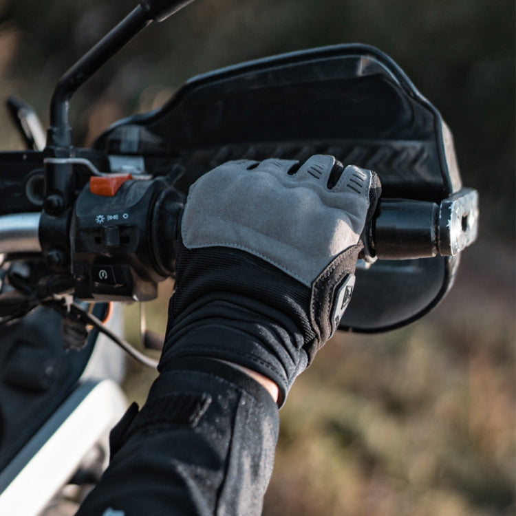 SULAITE Motorradfahren Atmungsaktive Leitfähige Touchscreen Vollfingerhandschuhe, M, L, XL, XXL