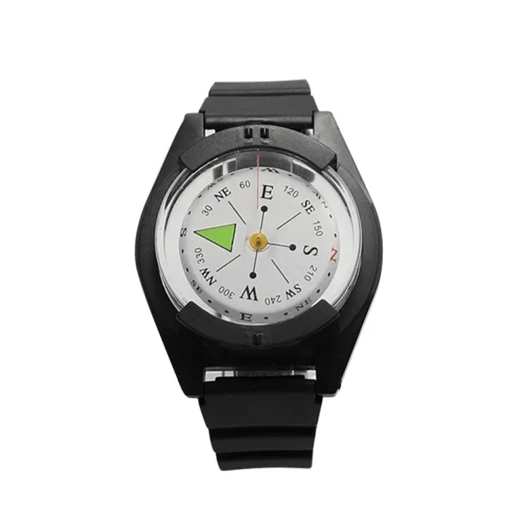 Silikonarmband Wasserdichter tragbarer Outdoor-Kompass im Armbanduhr-Stil, P304