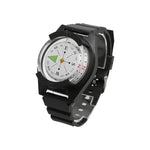 Silikonarmband Wasserdichter tragbarer Outdoor-Kompass im Armbanduhr-Stil, P304