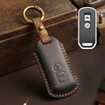 For Honda NS125LA/Lead125/PCX160/Forza 350 Hallmo Motorcycle Key Case, 2 Keys Brown, 2 Keys Blue, 2 Keys Black, 3 Keys Brown, 3 Keys Blue, 3 Keys Black