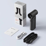 JisuLife Life9 Hochgeschwindigkeits Handventilator Mini Tragbar USB Wiederaufladbarer Desktop Kühlventilator, 3600mAh, 5000mAh