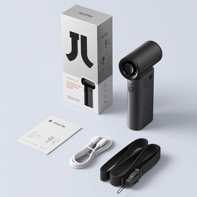 JisuLife Life9 Hochgeschwindigkeits Handventilator Mini Tragbar USB Wiederaufladbarer Desktop Kühlventilator, 3600mAh, 5000mAh