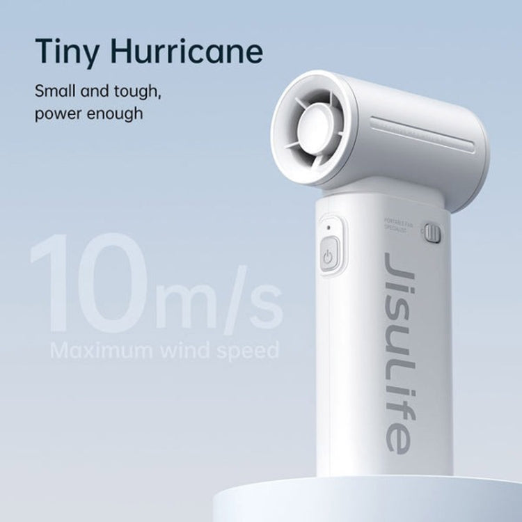 JisuLife Life9 Hochgeschwindigkeits Handventilator Mini Tragbar USB Wiederaufladbarer Desktop Kühlventilator, 3600mAh, 5000mAh