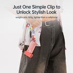 JisuLife Life9 Hochgeschwindigkeits Handventilator Mini Tragbar USB Wiederaufladbarer Desktop Kühlventilator, 3600mAh, 5000mAh