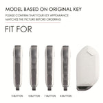 For Kia 2024 Hallmo Car Key Protective Cover, 5 Keys Brown, 5 Keys Blue, 5 Keys Black, 6 Keys Brown, 6 Keys Blue, 6 Keys Black, 7 Keys Brown, 7 Keys Blue, 7 Keys Black, 8 Keys Brown, 8 Keys Blue, 8 Keys Black