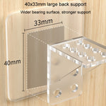 4 Stücke Trennwandhalterung Ohne Stanzen Rechtwinklige Laminatablage Kleiderschrank Trennwandbefestigungshalter, 7x7cm, 7x15cm