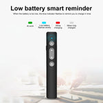 B1 Multimedia Infrarot-Laserpointer, kabelloser PPT-Seitenblätterschalter für Präsentationen, B1 (Schwarz), B1 (Weiß), B1 (Rosa)