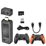 X9 Ultra Videospiel-Stick-Konsole mit 2,4-GHz-Doppel-Funkcontroller, 64 GB Speicher und über 37.000 Spielen, 128 GB Speicher und über 42.000 Spielen, 256 GB Speicher und über 60.000 Spielen