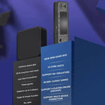 X9 Ultra Videospiel-Stick-Konsole mit 2,4-GHz-Doppel-Funkcontroller, 64 GB Speicher und über 37.000 Spielen, 128 GB Speicher und über 42.000 Spielen, 256 GB Speicher und über 60.000 Spielen
