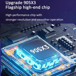 X9 Ultra Videospiel-Stick-Konsole mit 2,4-GHz-Doppel-Funkcontroller, 64 GB Speicher und über 37.000 Spielen, 128 GB Speicher und über 42.000 Spielen, 256 GB Speicher und über 60.000 Spielen
