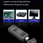 X9 Ultra Videospiel-Stick-Konsole mit 2,4-GHz-Doppel-Funkcontroller, 64 GB Speicher und über 37.000 Spielen, 128 GB Speicher und über 42.000 Spielen, 256 GB Speicher und über 60.000 Spielen