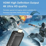 X9 Ultra Videospiel-Stick-Konsole mit 2,4-GHz-Doppel-Funkcontroller, 64 GB Speicher und über 37.000 Spielen, 128 GB Speicher und über 42.000 Spielen, 256 GB Speicher und über 60.000 Spielen