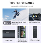 Hochauflösende Nachtsicht Tragbare Outdoor Sport Recorder Kamera, CS11