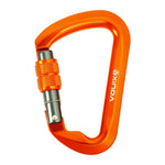 XINDA XD-8128 Outdoor-Kletter-Karabiner für Lastenübertragung, Überlebens-Kits, Automatisch-Grau, Automatisch-Schwarz, Verschraubt-Grau, Verschraubt-Schwarz, Verschraubt-Orange, Verschraubt-Blau, Verschraubt-Dunkelgrün