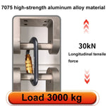 XINDA XD-8128 Outdoor-Kletter-Karabiner für Lastenübertragung, Überlebens-Kits, Automatisch-Grau, Automatisch-Schwarz, Verschraubt-Grau, Verschraubt-Schwarz, Verschraubt-Orange, Verschraubt-Blau, Verschraubt-Dunkelgrün