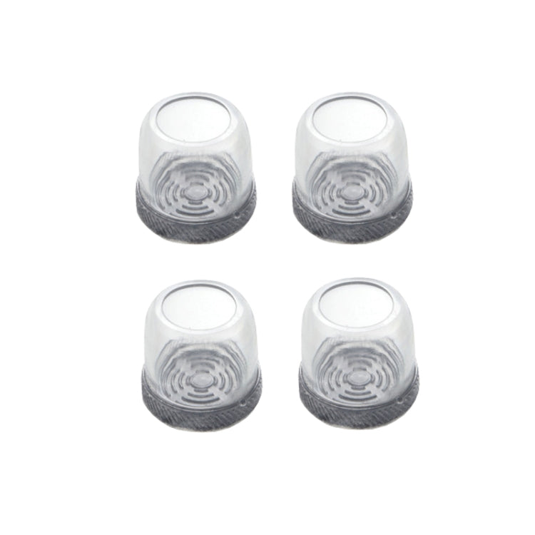 4tlg./Set Verdickte, verschleißfeste Tisch- und Stuhlbeinkappen, Haushaltsübliche, geräuschlose, rutschfeste Hockerfußschoner, Mini Klein Rund Transparent, Mini Klein Rund Hellgrau, Mini Klein Rund Hellbraun, Mini Klein Quadratisch Transparent