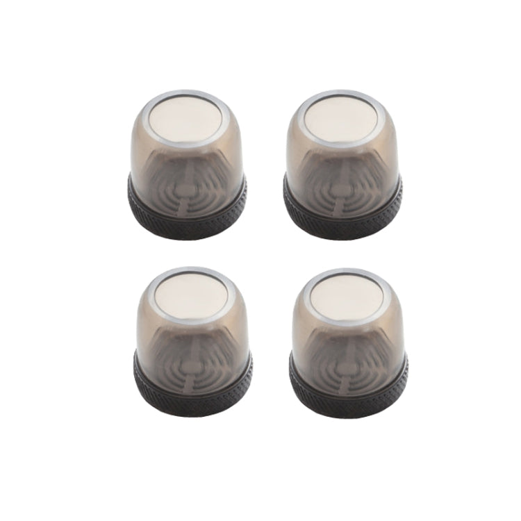 4tlg./Set Verdickte, verschleißfeste Tisch- und Stuhlbeinkappen, Haushaltsübliche, geräuschlose, rutschfeste Hockerfußschoner, Mini Klein Rund Transparent, Mini Klein Rund Hellgrau, Mini Klein Rund Hellbraun, Mini Klein Quadratisch Transparent
